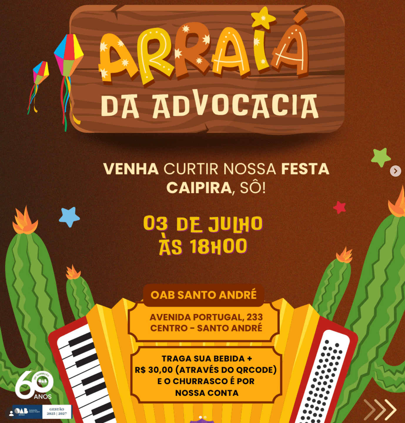 Arraiá da Advocacia