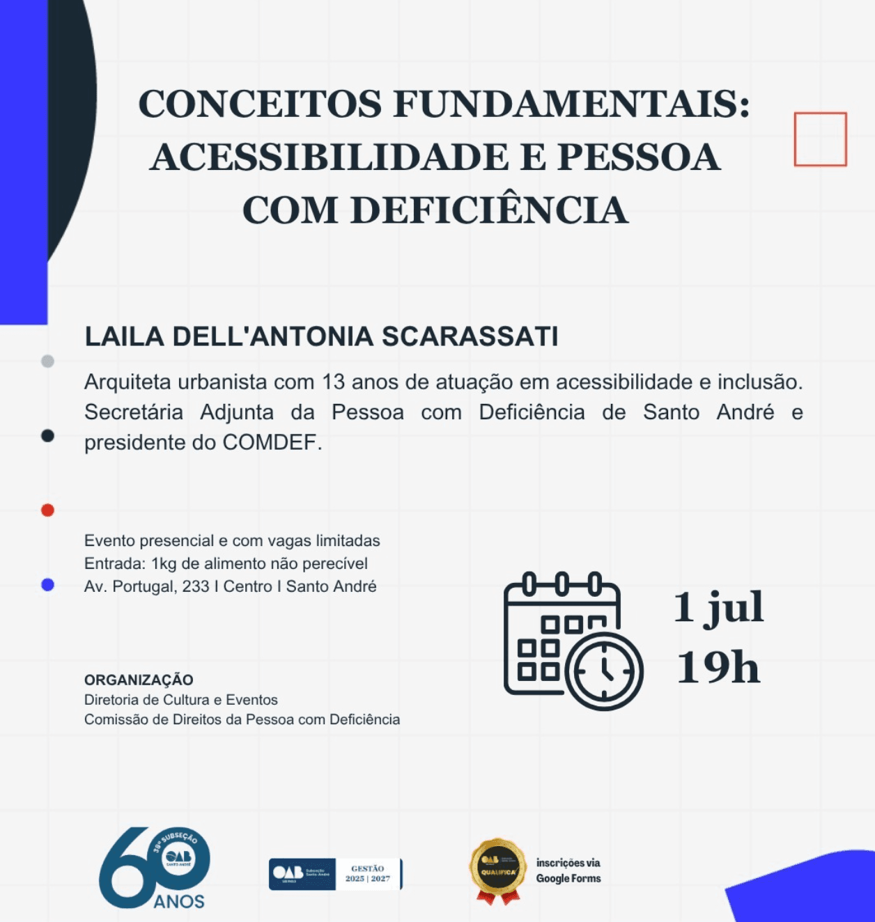 Conceitos fundamentais: Acessibilidade e Pessoa com Deficiência