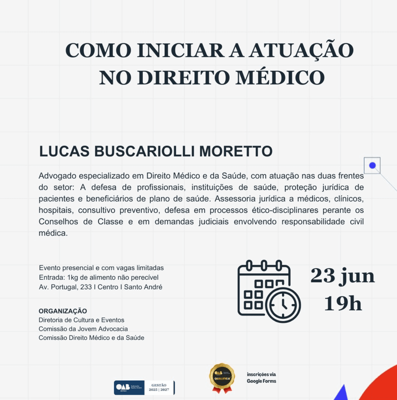 Como iniciar a atuação no Direito Médico